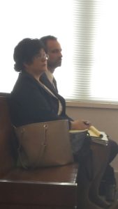 Mary Bartolo in court on Friday listening to the judge recommend sanctions against the staff she manages for unethical, dishonest, and corrupt behavior which cost the taxpayers $18.3 million